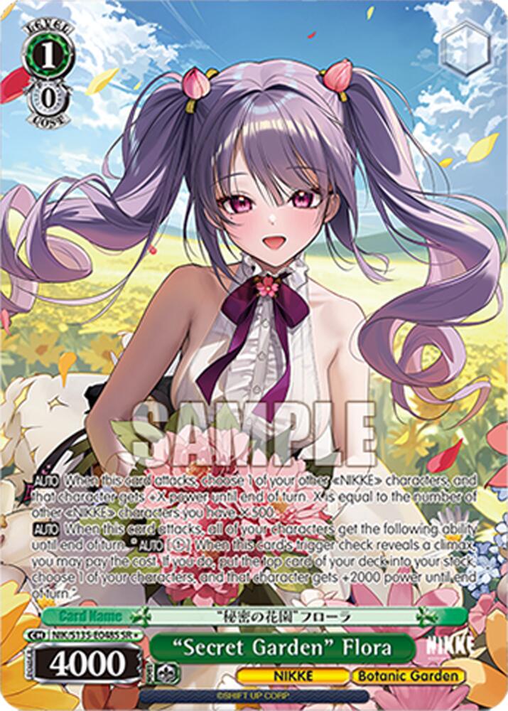 NIK-S135-048S “Secret Garden” Flora (SR)