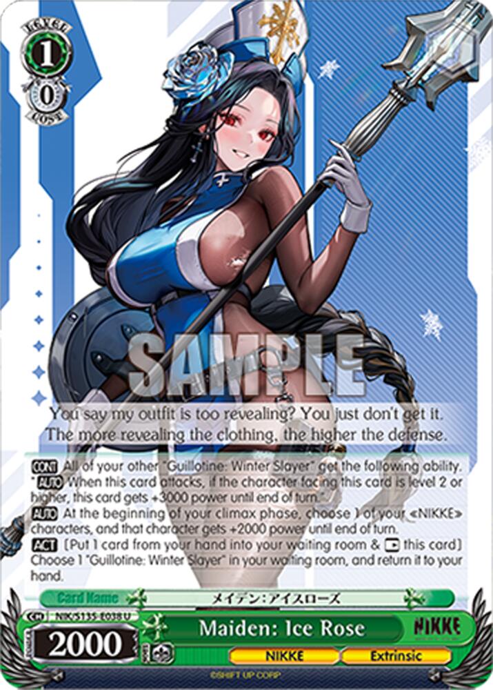 NIK-S135-038 Maiden: Ice Rose