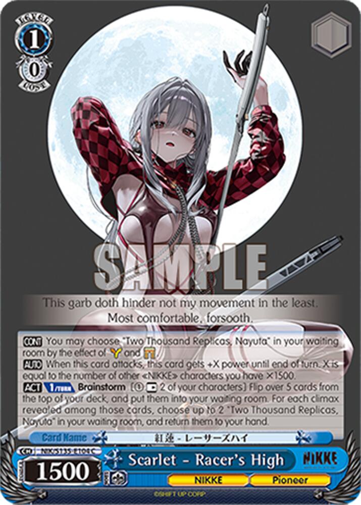 NIK-S135-104 Scarlet - Racer's High