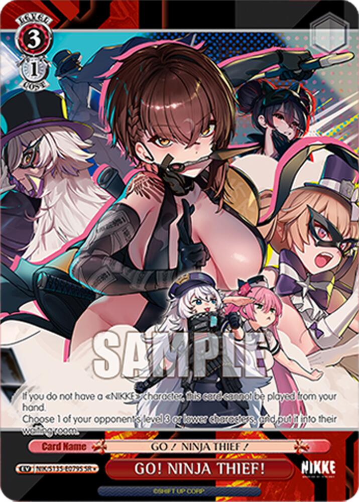 NIK-S135-079S GO! NINJA THIEF! (SR)