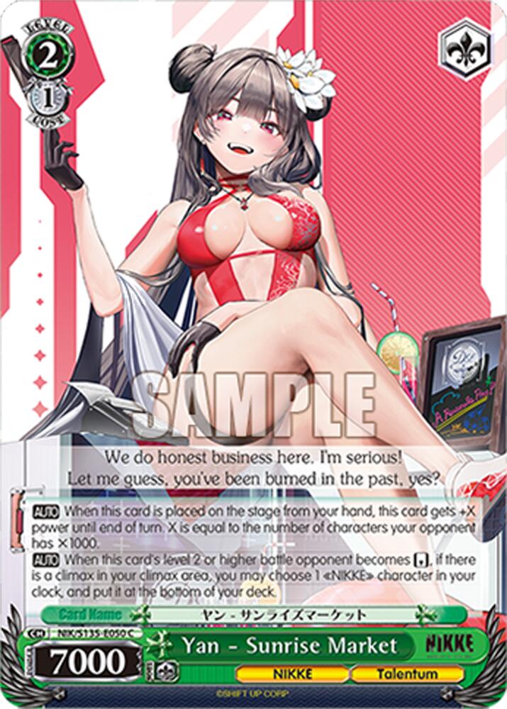 NIK-S135-050 Yan - Sunrise Market