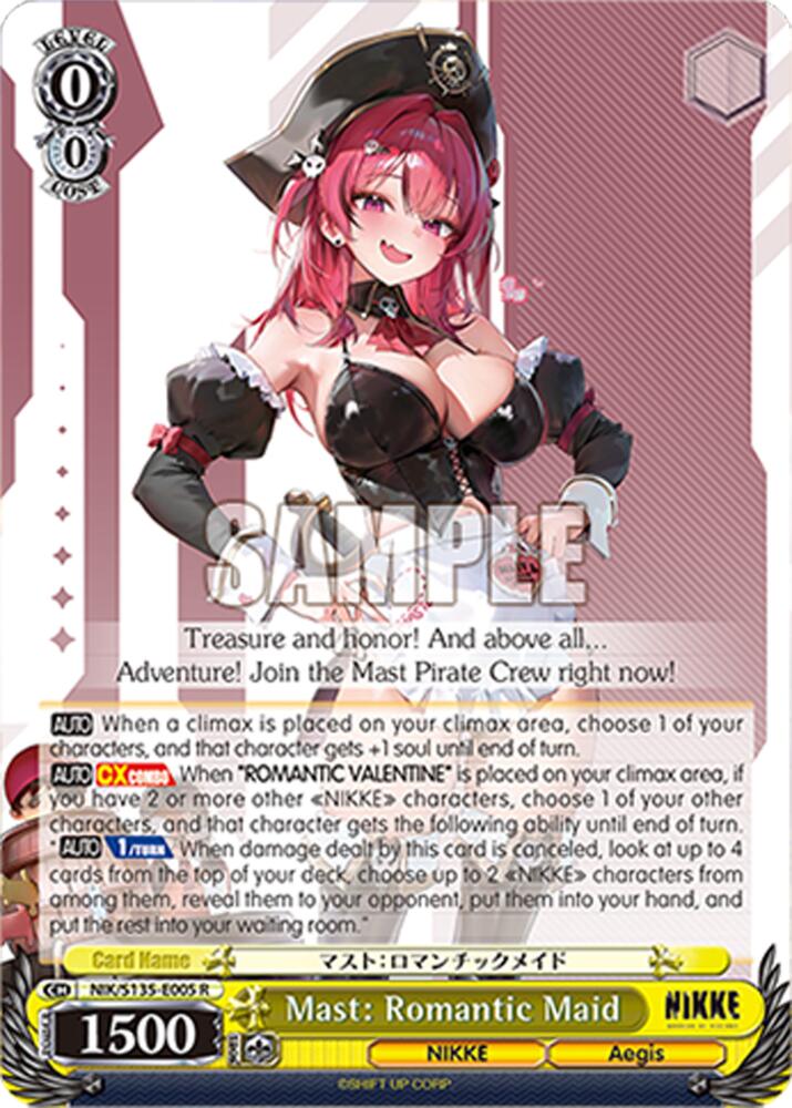 NIK-S135-005 Mast: Romantic Maid