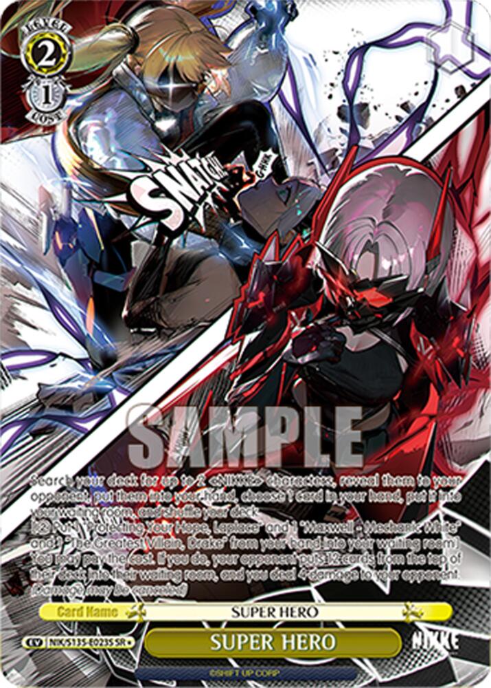 NIK-S135-023S SUPER HERO (SR)