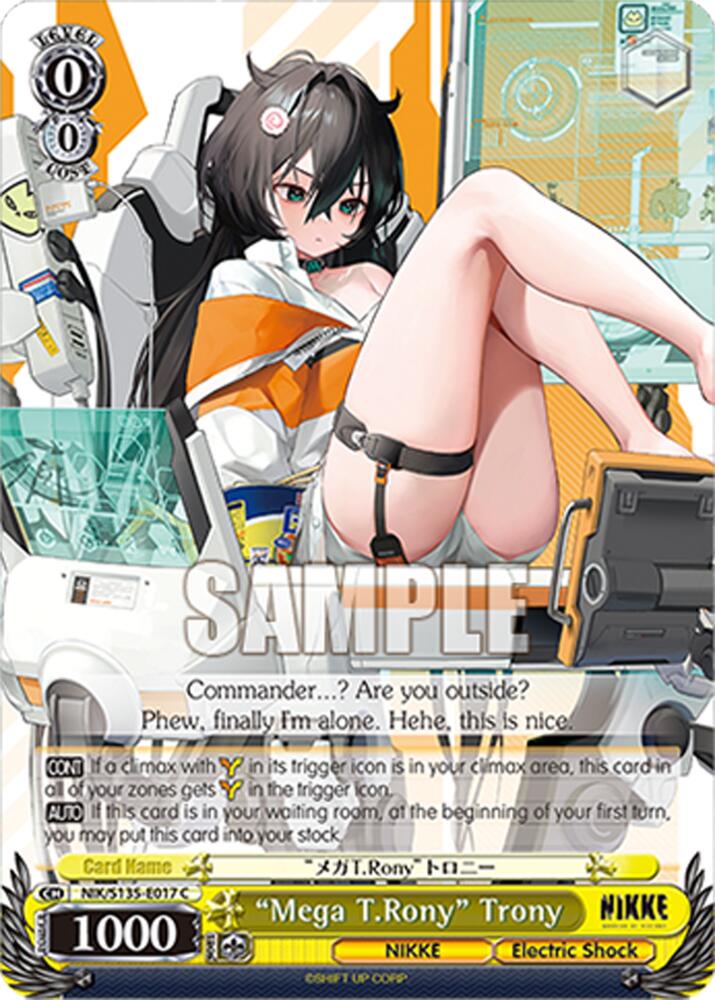 NIK-S135-017 “Mega T.Rony” Trony