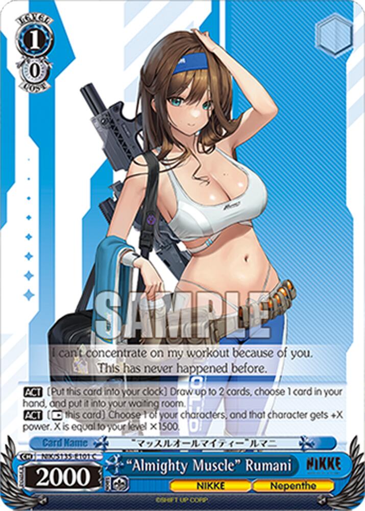 NIK-S135-101 “Almighty Muscle” Rumani