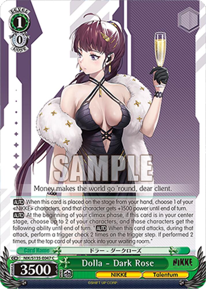 NIK-S135-047 Dolla - Dark Rose