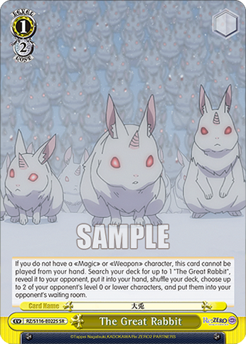 The Great Rabbit — RZ/S116-E022S