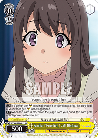 SBY/W136-E009S Familiar Discomfort, Uzuki Hirokawa