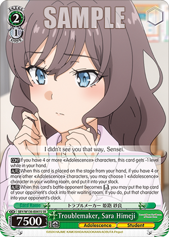 SBY/W136-E041S Troublemaker, Sara Himeji