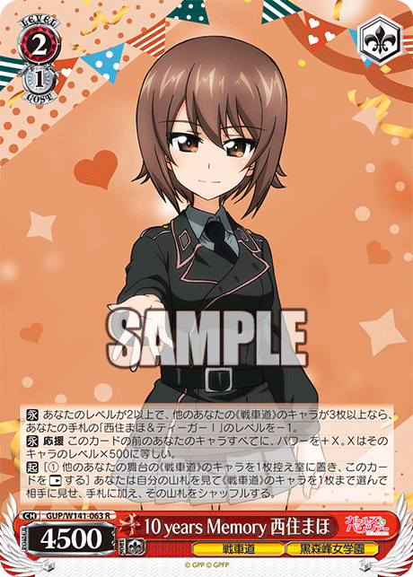 GUP-W141-063 10 years Memory Maho Nishizumi