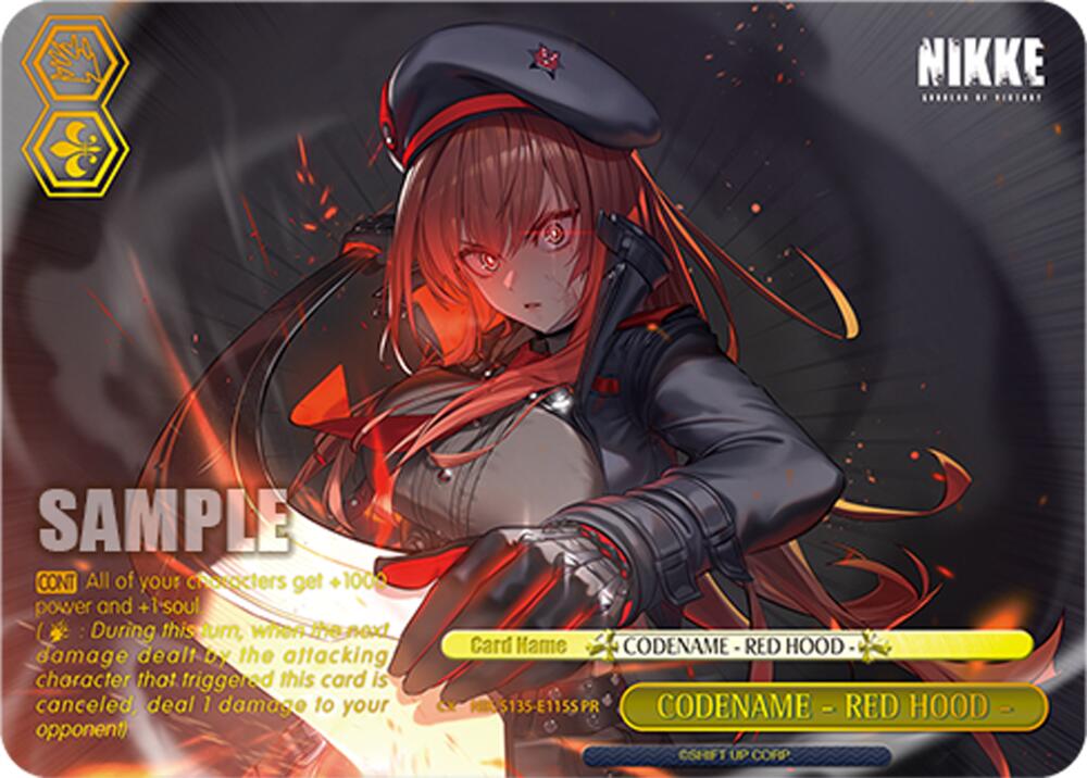 NIK-S135-115S CODENAME - RED HOOD - (PR)
