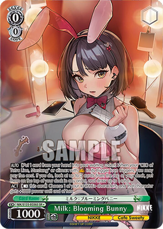 NIK-S135-036S Milk: Blooming Bunny (SR)