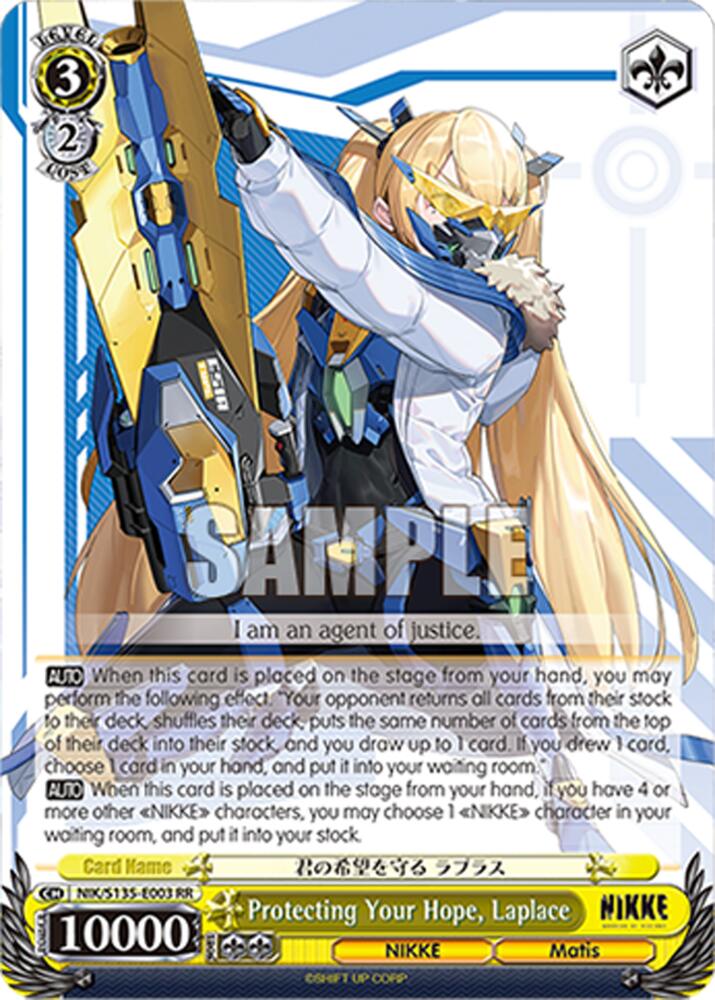 NIK-S135-003 Protecting Your Hope, Laplace