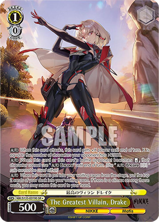 NIK-S135-019S The Greatest Villain, Drake (SR)