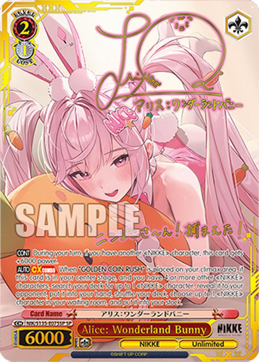 NIK-S135-075SP Alice: Wonderland Bunny (SP)