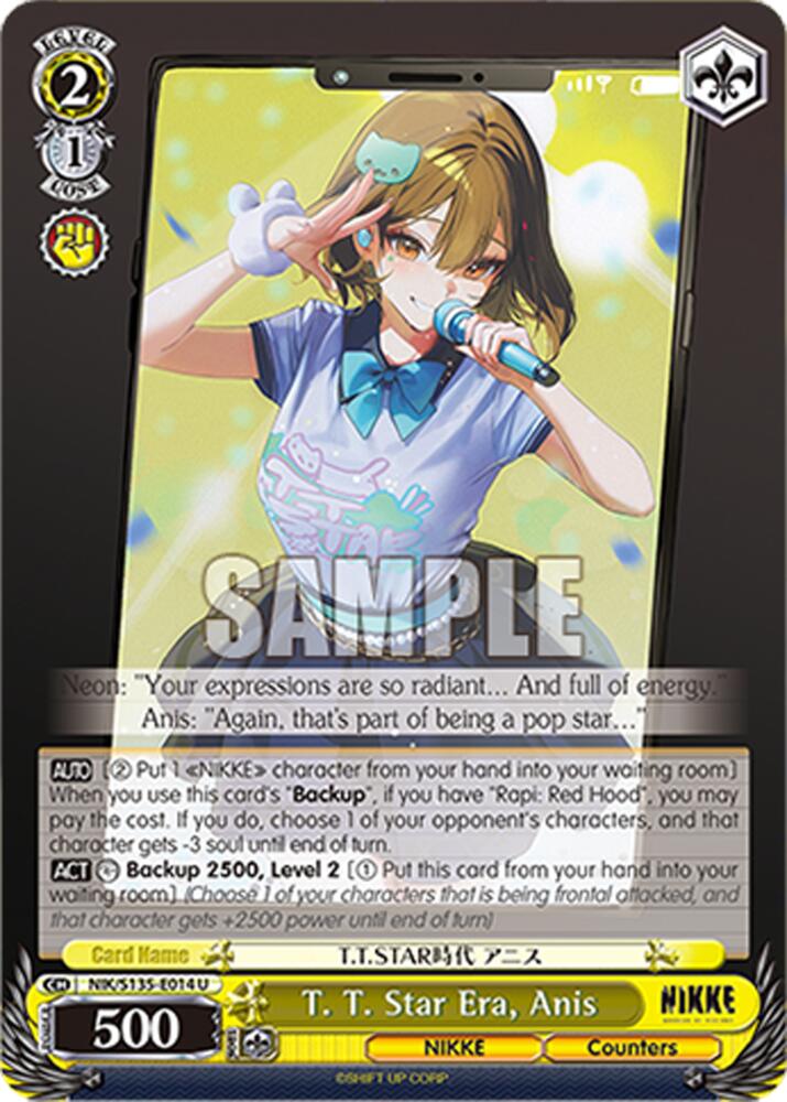 NIK-S135-014 T. T. Star Era, Anis