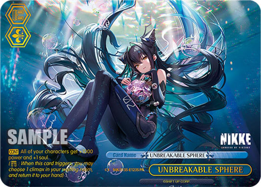 NIK-S135-123S UNBREAKABLE SPHERE (PR)