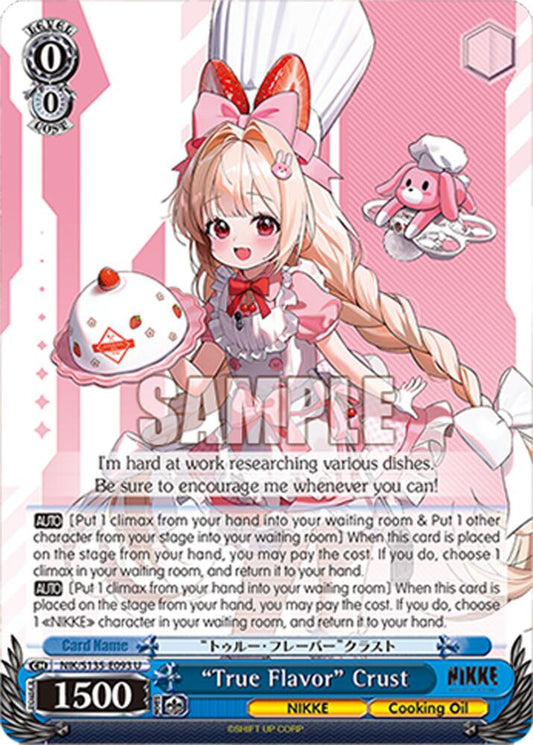 NIK-S135-093 “True Flavor” Crust