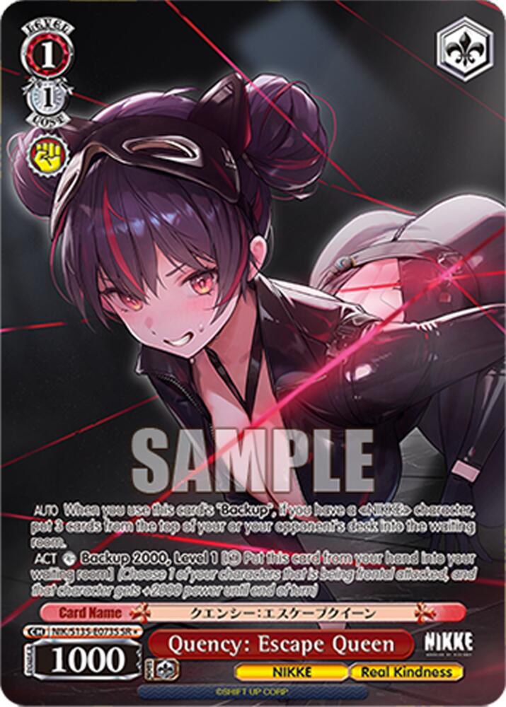 NIK-S135-073S Quency: Escape Queen (SR)