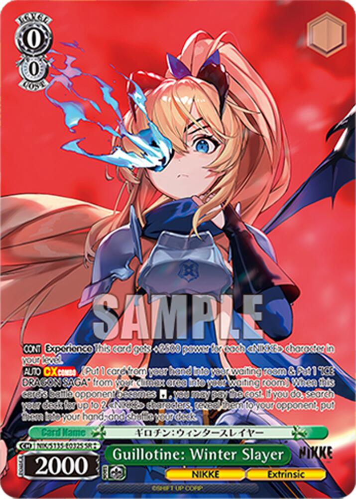 NIK-S135-032S Guillotine: Winter Slayer (SR ⁑)