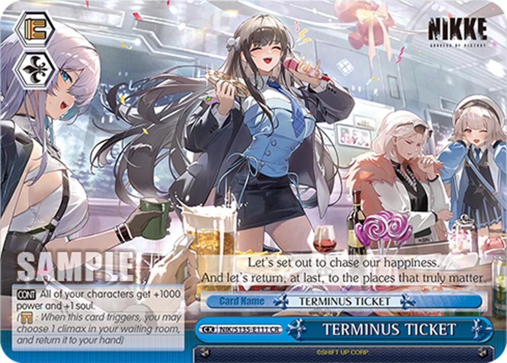 NIK-S135-111 TERMINUS TICKET
