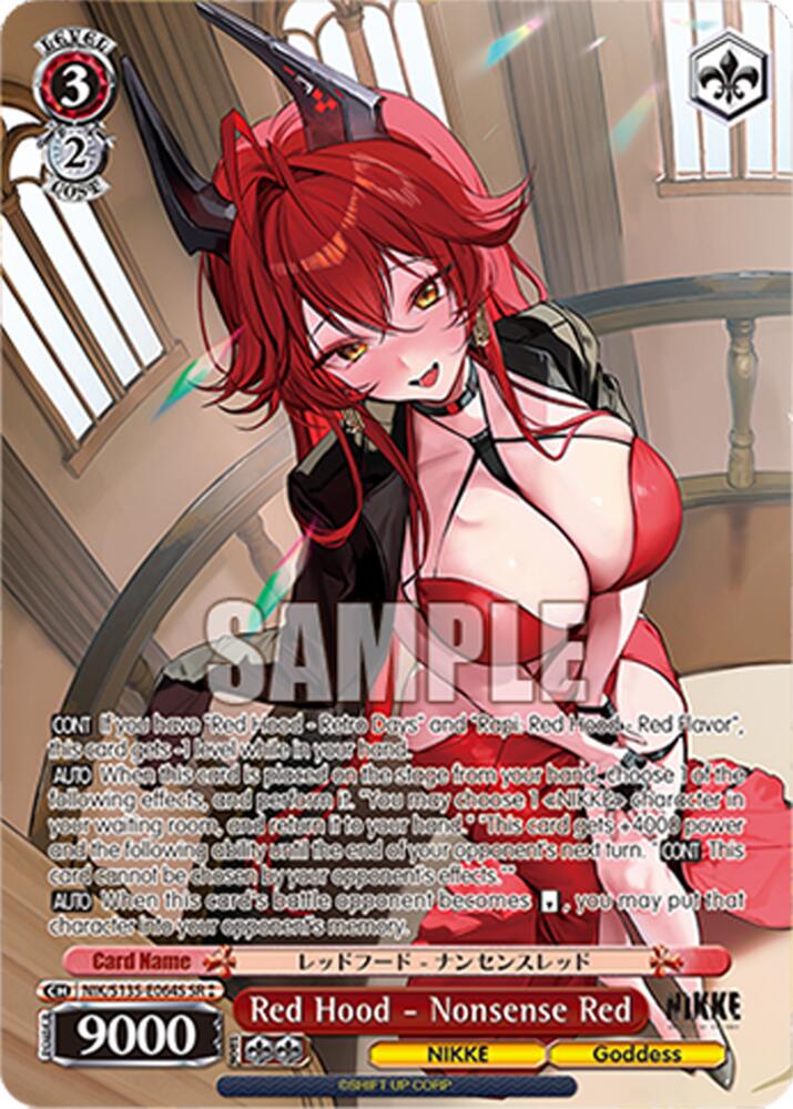 NIK-S135-064S Red Hood - Nonsense Red (SR ⁑)