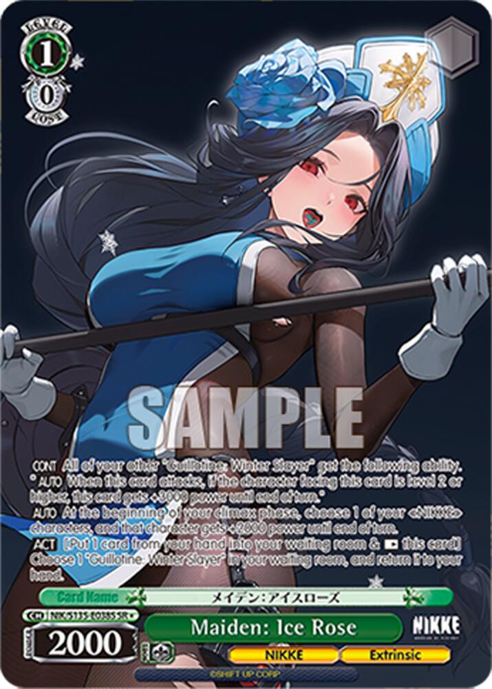 NIK-S135-038S Maiden: Ice Rose (SR)