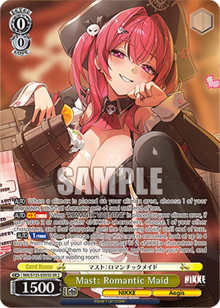 NIK-S135-005S Mast: Romantic Maid (SR ⁑)
