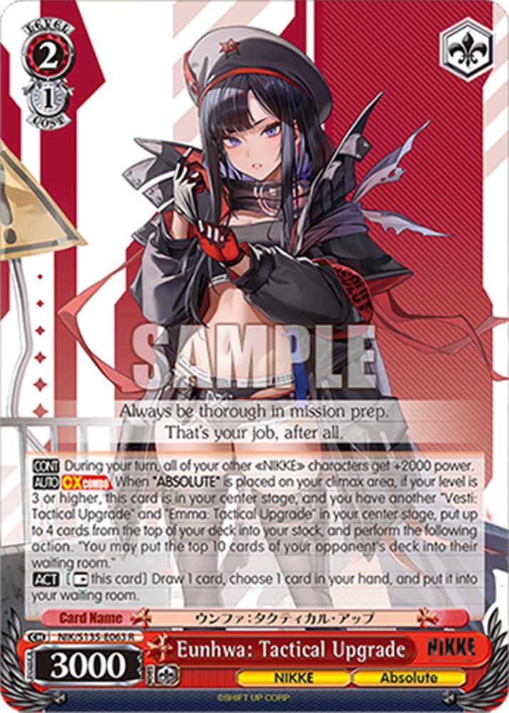 NIK-S135-063 Eunhwa: Tactical Upgrade