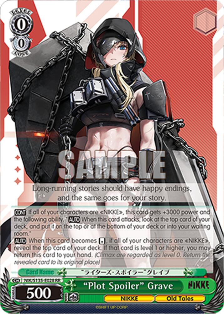 NIK-S135-028 “Plot Spoiler” Grave