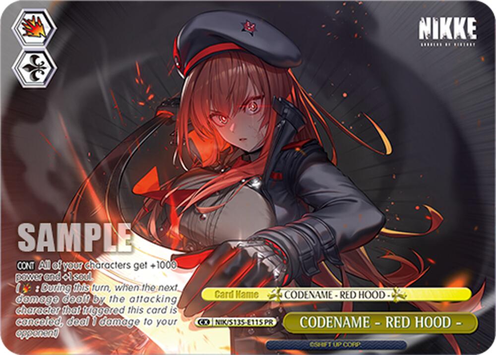 NIK-S135-115 CODENAME - RED HOOD -