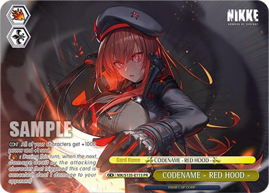 NIK-S135-115 CODENAME - RED HOOD -