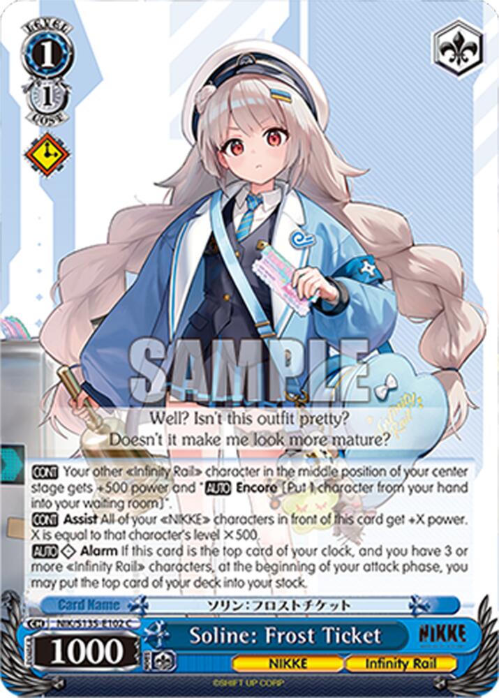 NIK-S135-102 Soline: Frost Ticket