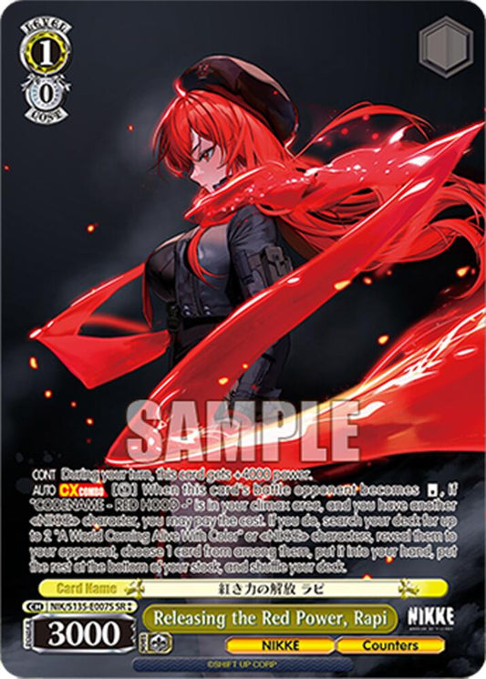 NIK-S135-007S Releasing the Red Power, Rapi (SR ⁑)