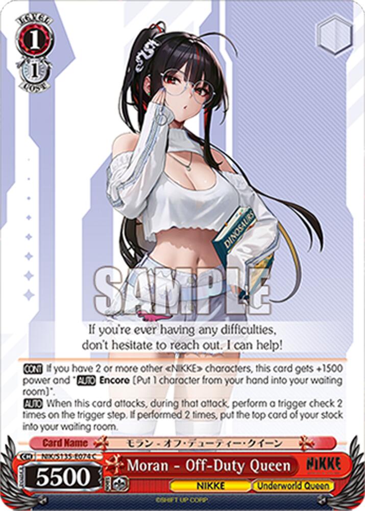 NIK-S135-074 Moran - Off-Duty Queen