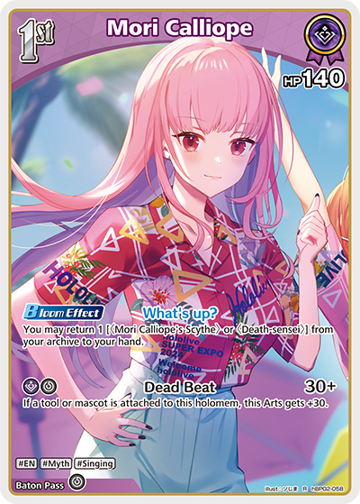 hBP02-058 Mori Calliope (R)
