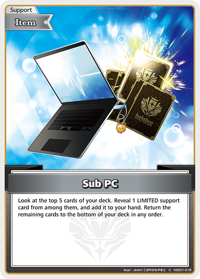hSD01-018 Sub PC