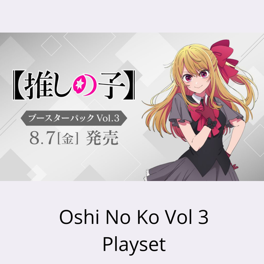 Oshi No Ko Vol 3 Playset