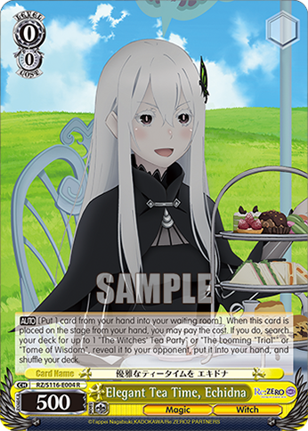 Elegant Tea Time, Echidna — RZ/S116-E004
