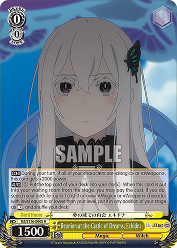 Reunion at the Castle of Dreams, Echidna — RZ/S116-E005