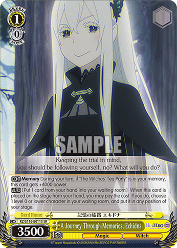 A Journey Through Memories, Echidna — RZ/S116-E011S