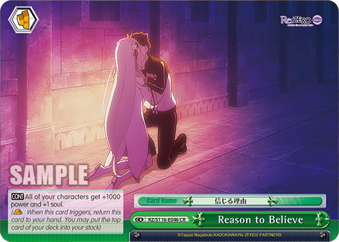 Reason to Believe — RZ/S116-E046