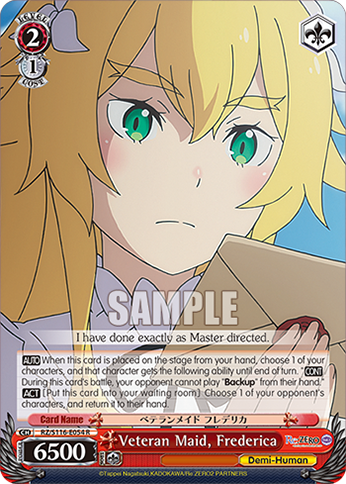 Veteran Maid, Frederica — RZ/S116-E054