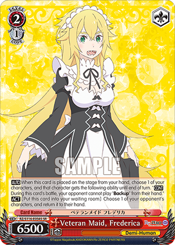 Veteran Maid, Frederica — RZ/S116-E054S