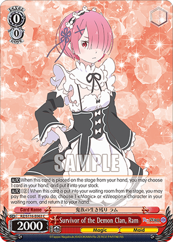 Survivor of the Demon Clan, Ram — RZ/S116-E063