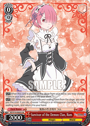 Survivor of the Demon Clan, Ram — RZ/S116-E063S