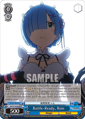 Battle-Ready, Rem — RZ/S116-E084