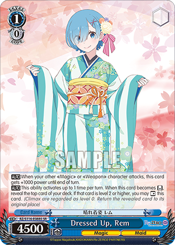 Dressed Up, Rem — RZ/S116-E088S