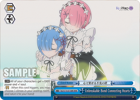 Unbreakable Bond Connecting Hearts — RZ/S116-E100R