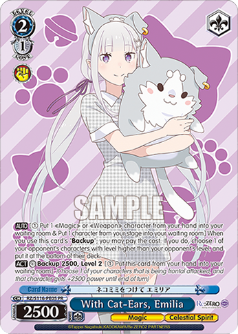 With Cat-Ears, Emilia — RZ/S116-PE05